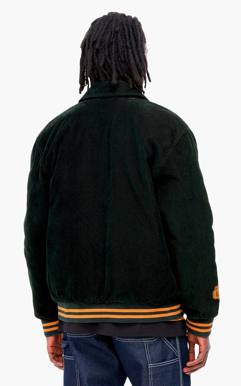 Carhartt WIP Letterman Jacket Dark Cedar/Ochre