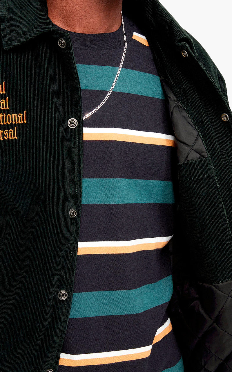 Carhartt WIP Letterman Jacket Dark Cedar/Ochre