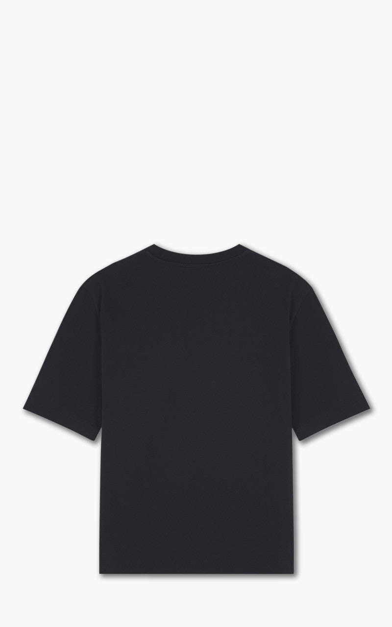 mai ♡ Maison Kitsuné Bold Fox Head Patch Oversize T-Shirt Black