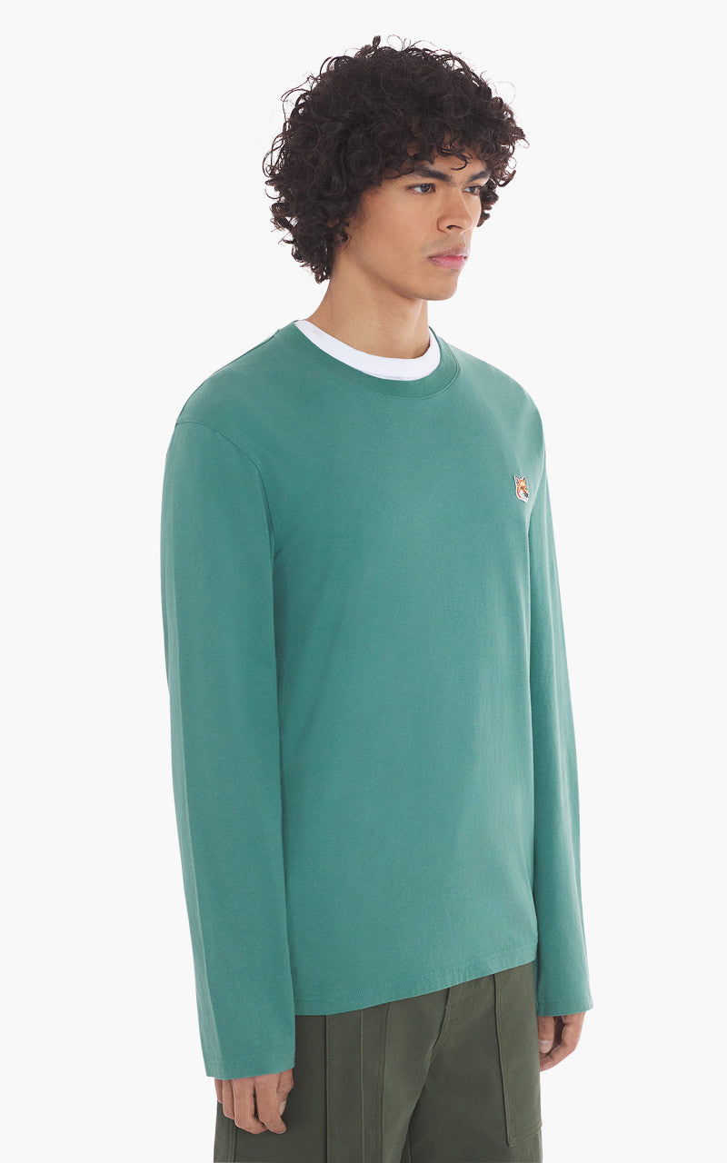 【おまとめ】 L-5223 5414 Maison Kitsuné Fox Head Patch Regular Long-Sleeved T-Shirt