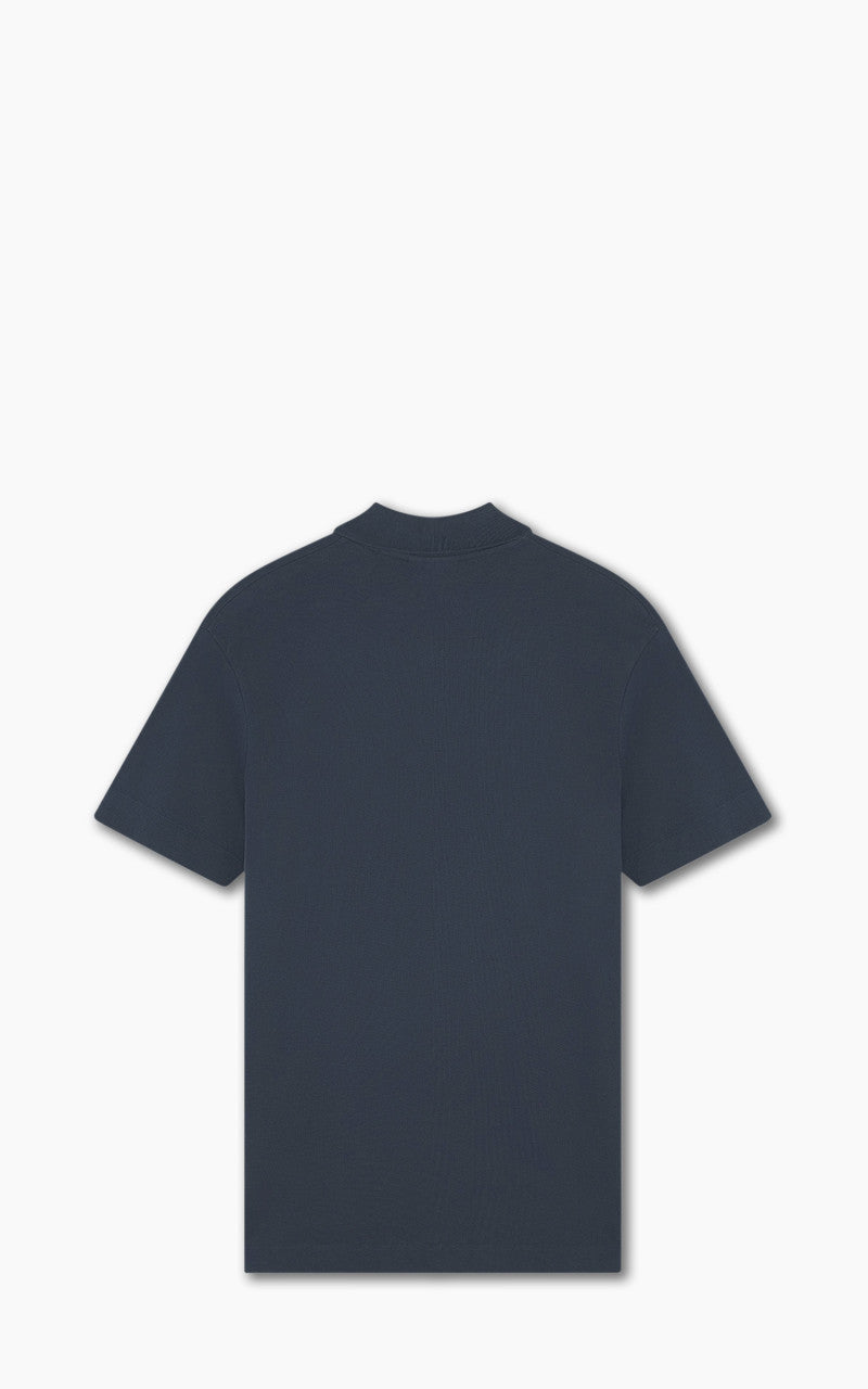Maison Kitsuné Bold Fox Head Patch Comfort Polo Ink Blue