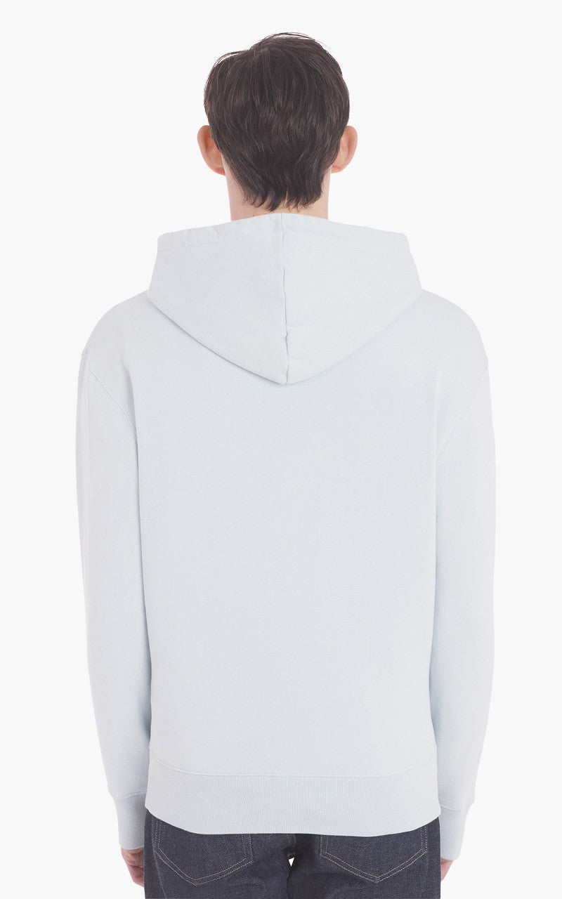 Maison Kitsuné Palais Royal Classic Hoodie Grey Blue