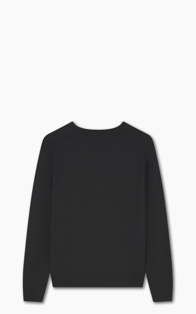 Maison Kitsuné Bold Fox Head Patch Regular Jumper Black