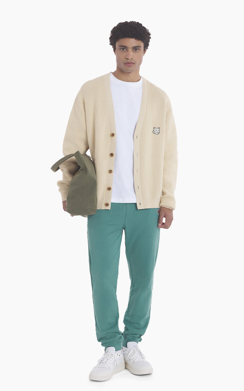 Maison Kitsuné Fox Head Patch Regular Jog Pants Pine