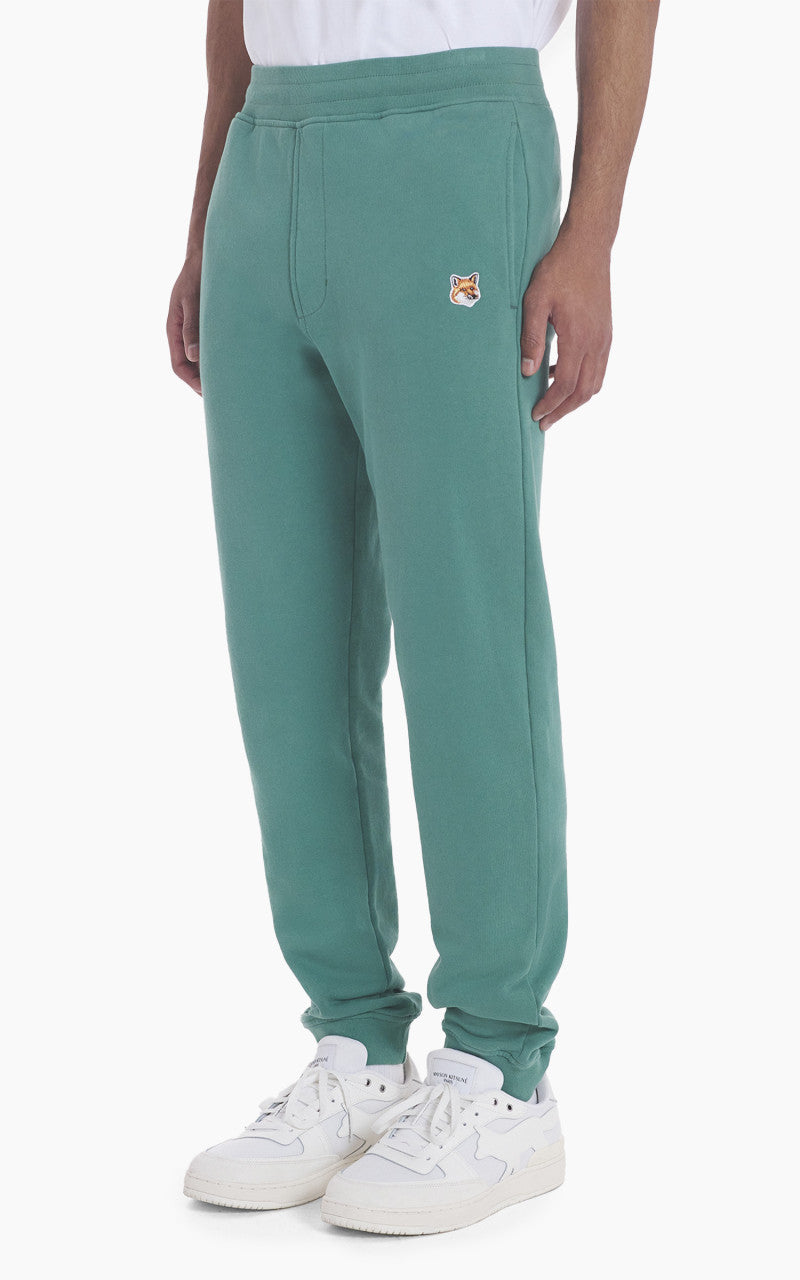 Maison Kitsuné Fox Head Patch Regular Jog Pants Pine