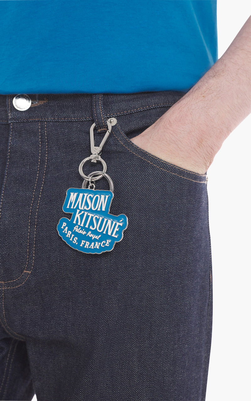 Maison Kitsuné Palais Royal Keyring Sapphire