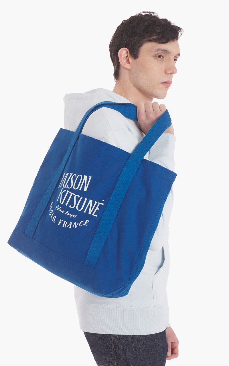 Maison Kitsuné Palais Royal Shopping Bag Sapphire