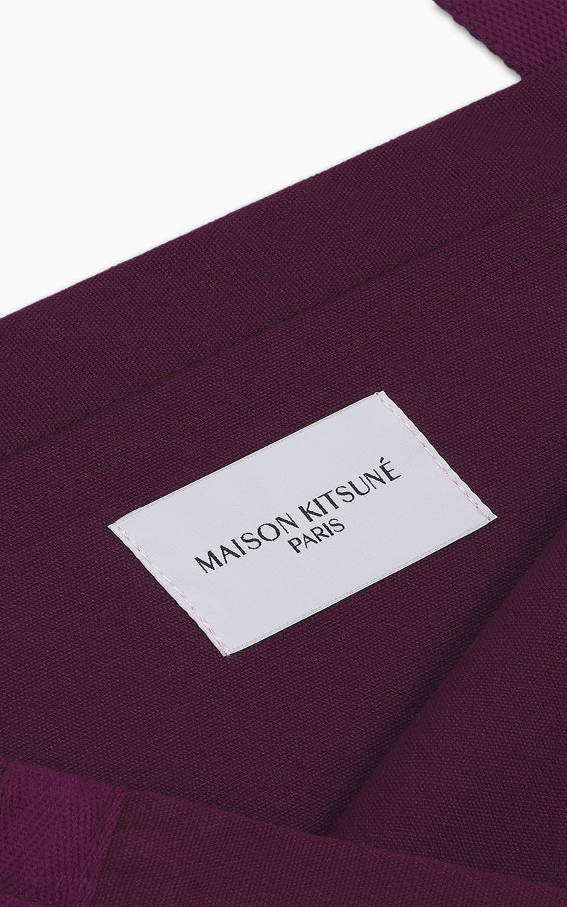 Maison Kitsuné Palais Royal Shopping Bag Grape