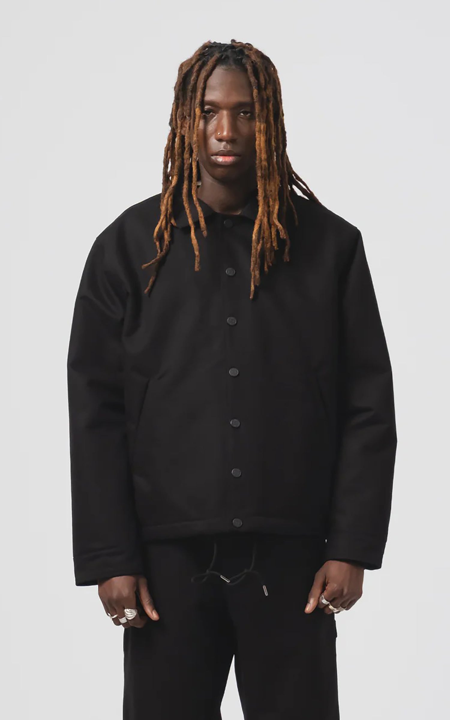 Eat Dust Dago Jacket Nebraska Cotton Black