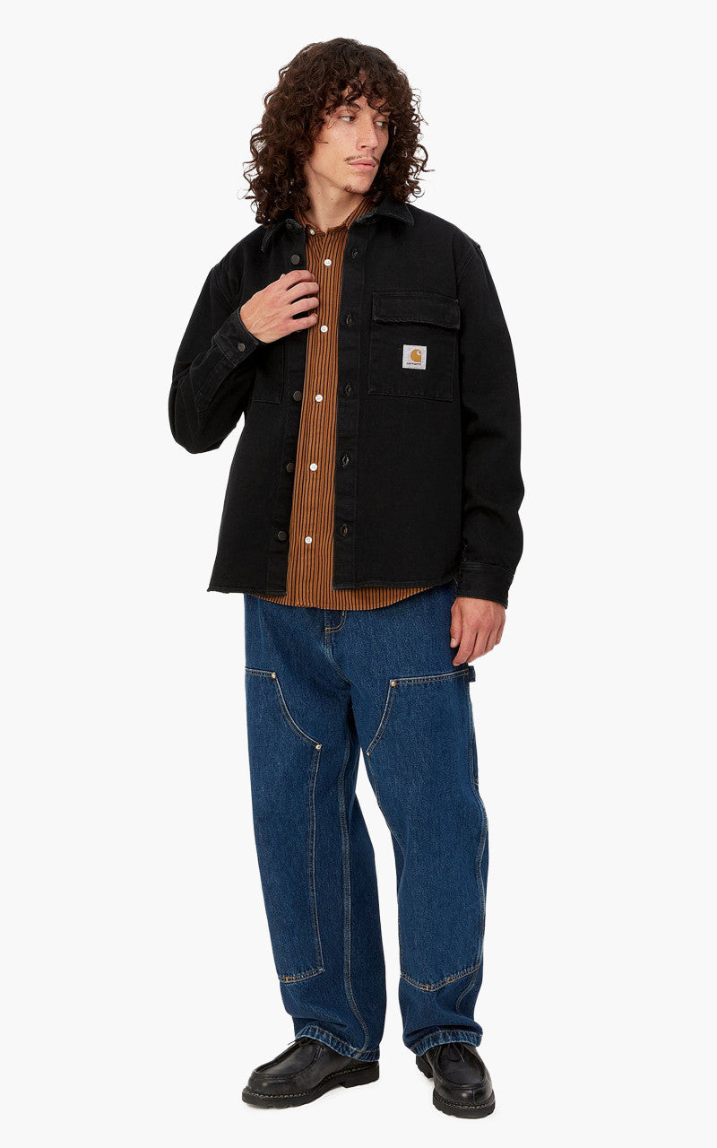 Carhartt WIP Manny Shirt Jac Black Rinsed