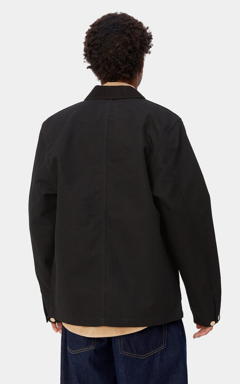 Carhartt WIP Michigan Coat Dearborn Canvas Rigid Black/Black