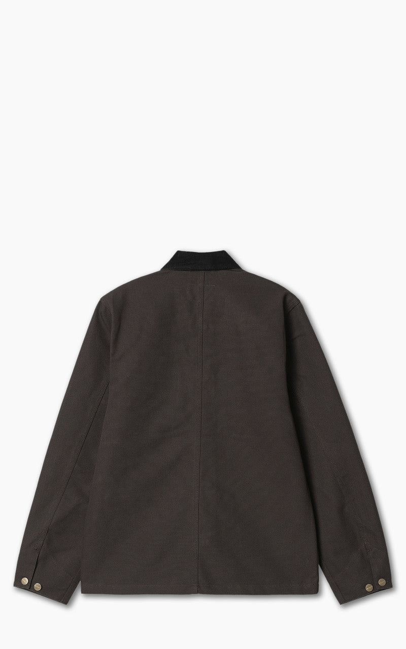 Carhartt WIP Michigan Coat Dearborn Canvas Tobacco/Black Rigid