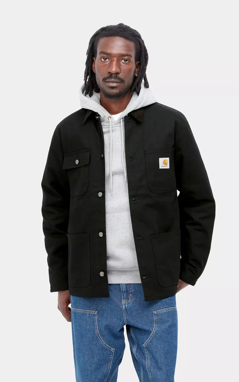 Carhartt WIP Michigan Coat Winter Dearborn Canvas Black/Black