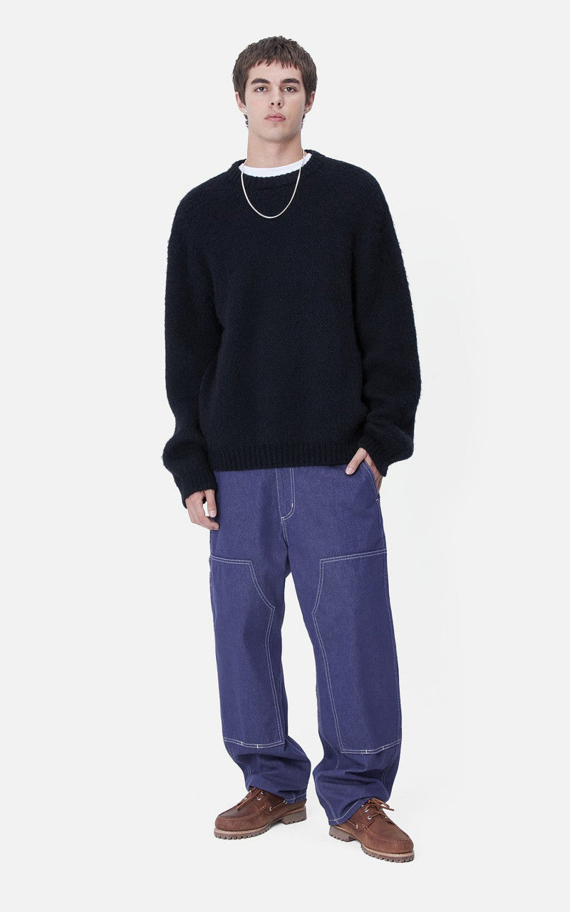 Carhartt WIP Midland Double Knee Pant Northfield Color Denim Aura
