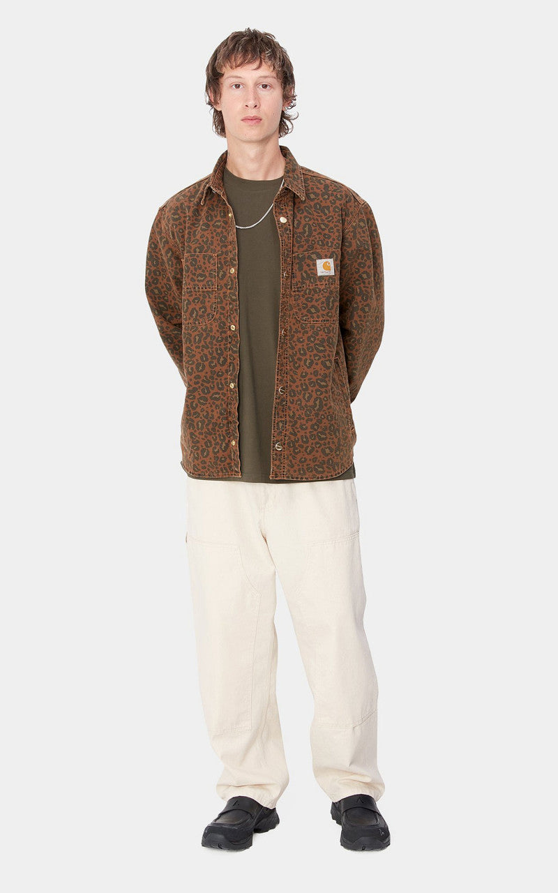 Carhartt WIP Midland Double Knee Pant Northfield Color Denim Natural