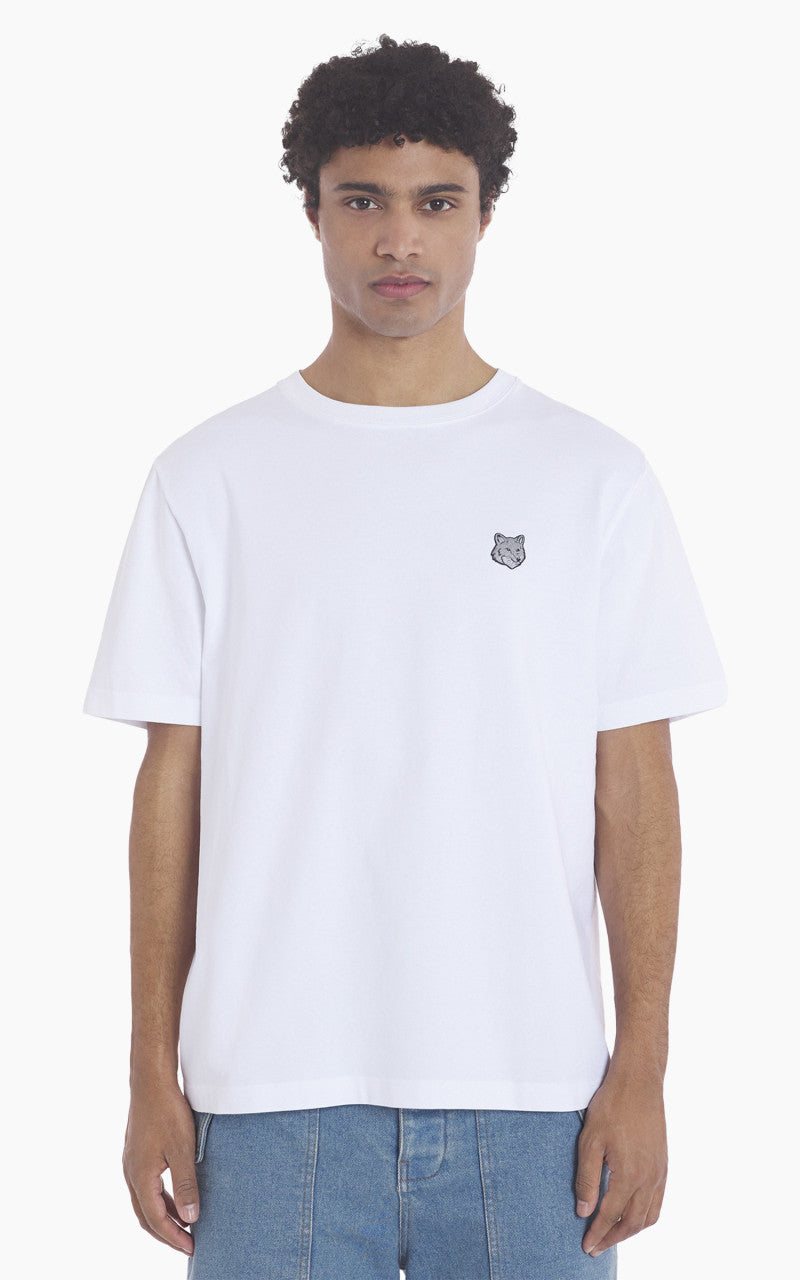 Maison Kitsuné Bold Fox Head Patch Comfort T-Shirt White