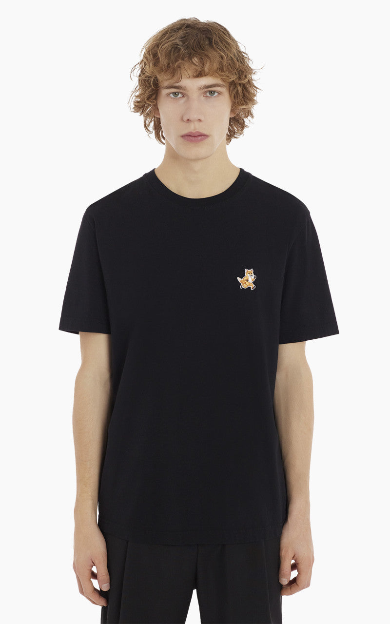 Maison Kitsuné Speedy Fox Patch Comfort T-Shirt Black