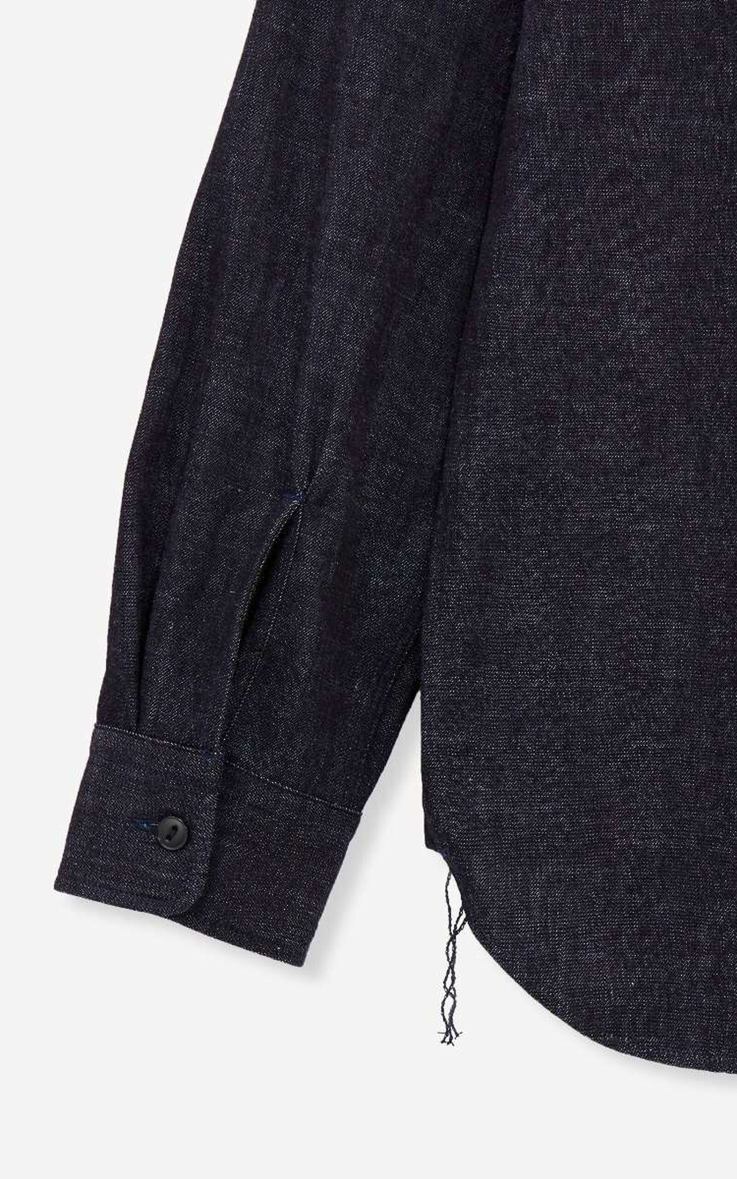 MOMOTARO JEANS MMLS3001 Triple Stitch L/S Denim Shirt Indigo