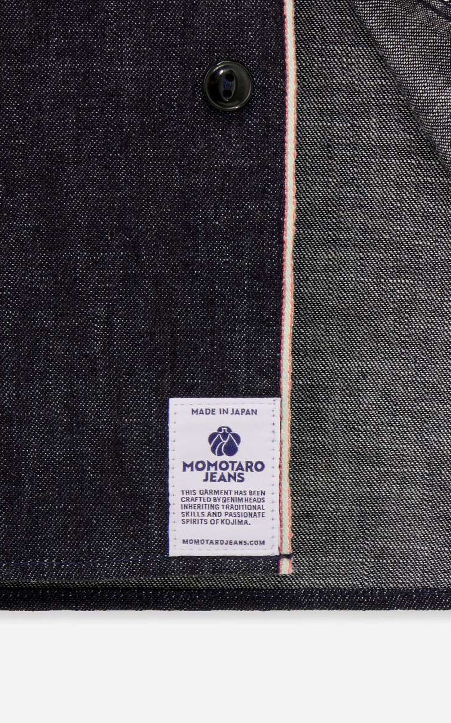 MOMOTARO JEANS MMLS3001 Triple Stitch L/S Denim Shirt Indigo