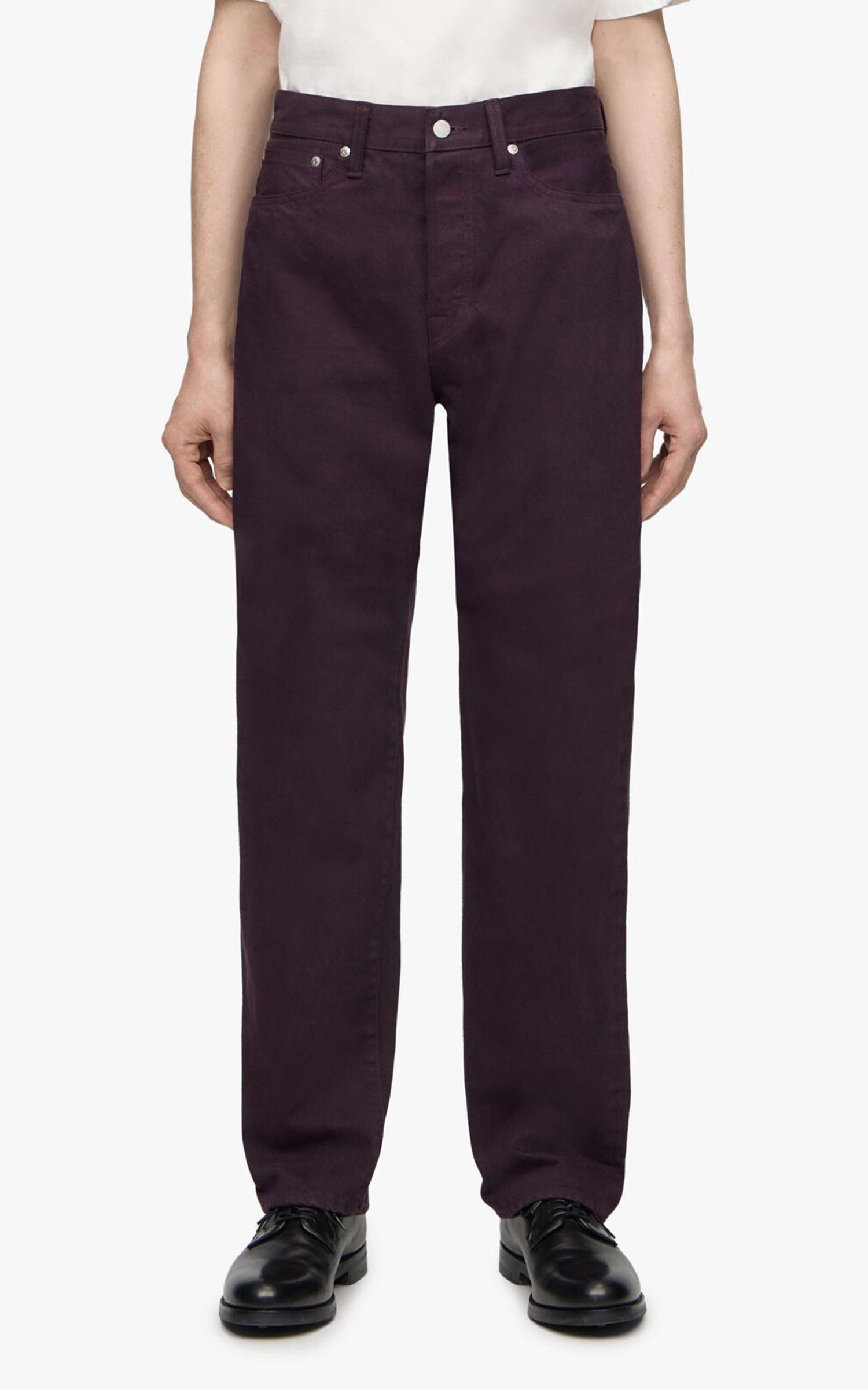 MOMOTARO JEANS MMJB6401 #100 Shikon Straight Denim Purple