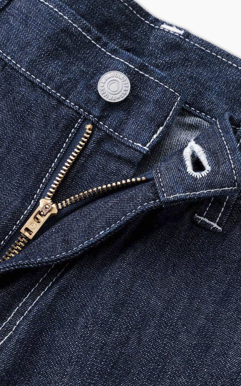 Momotaro Jeans MSP0030M31 GTB Denim Painter Shorts Indigo 10oz