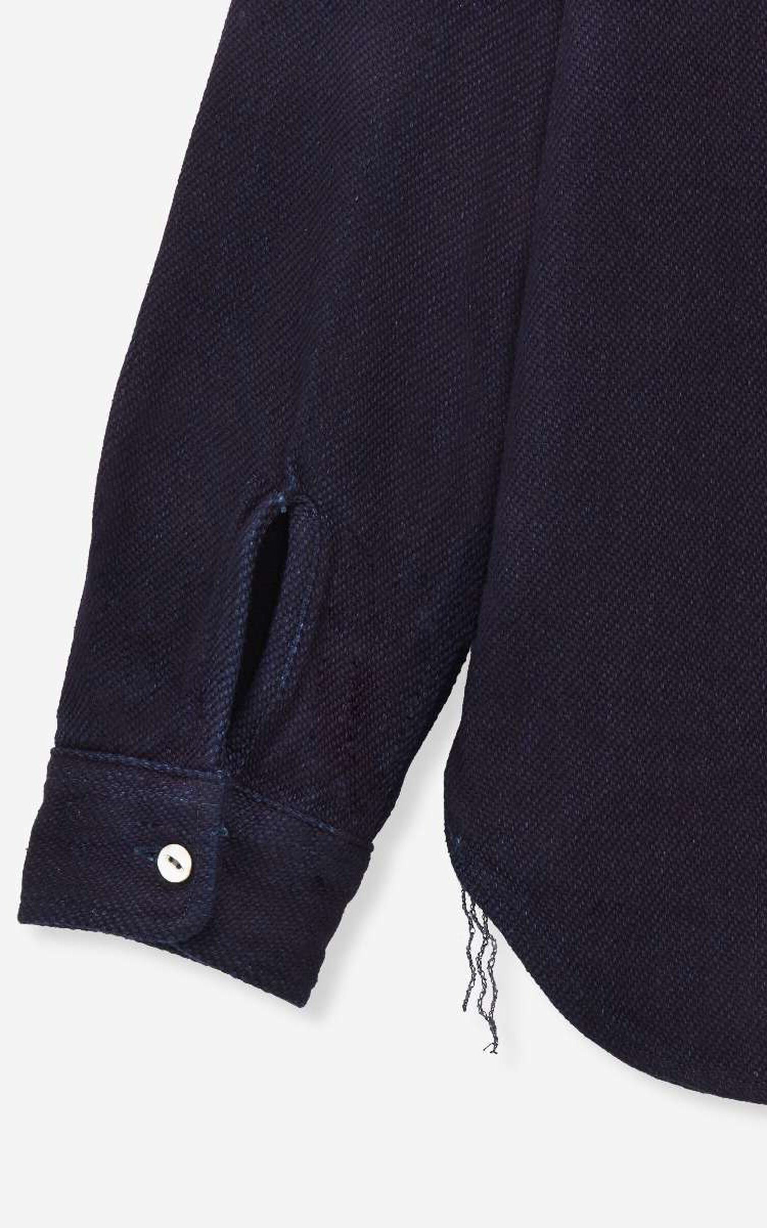 MOMOTARO JEANS MXLS1036 Triple Stitch L/S Dobby Shirt Indigo
