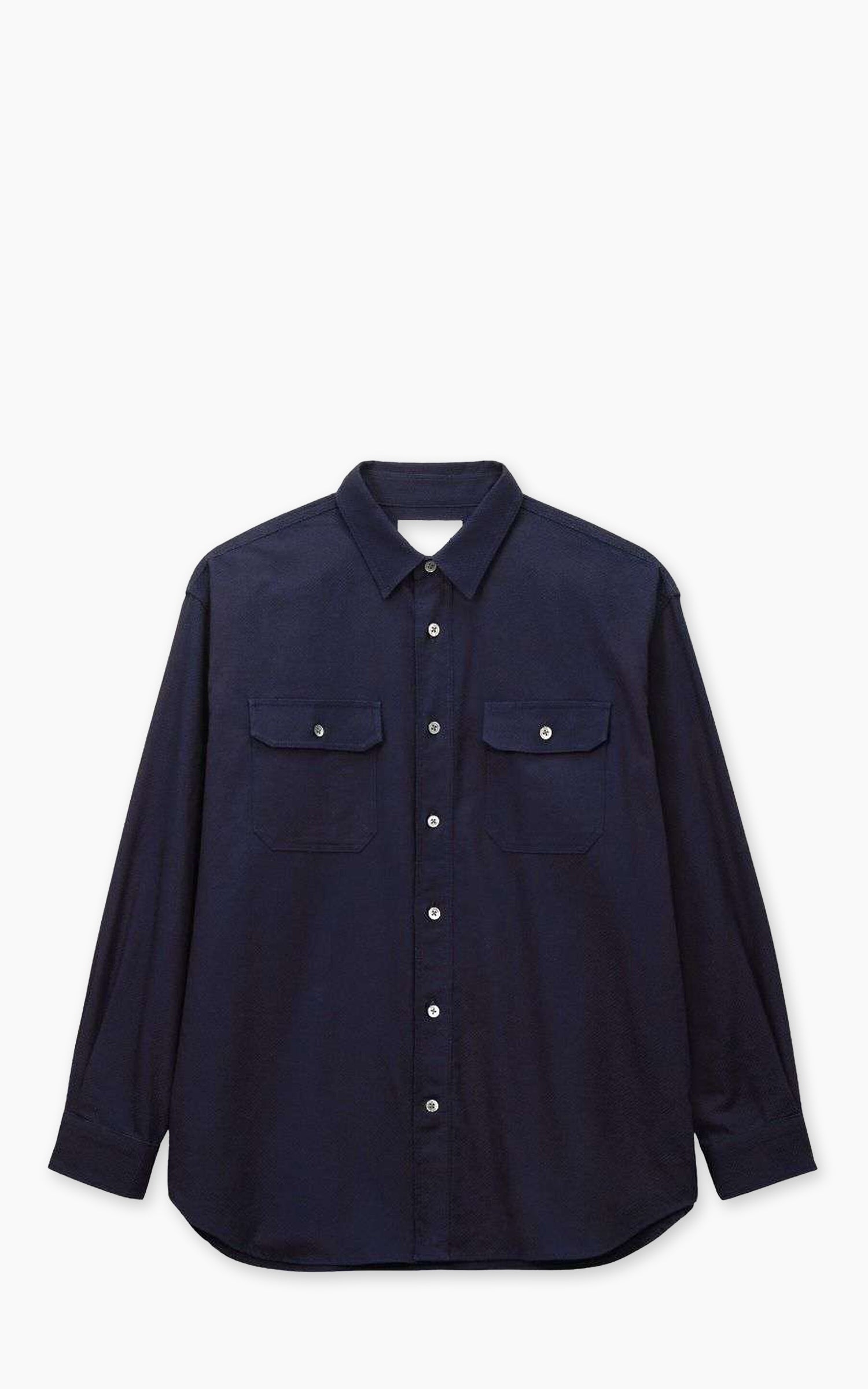 Momotaro Jeans MXLS1039 Sashiko CPO Shirt Indigo