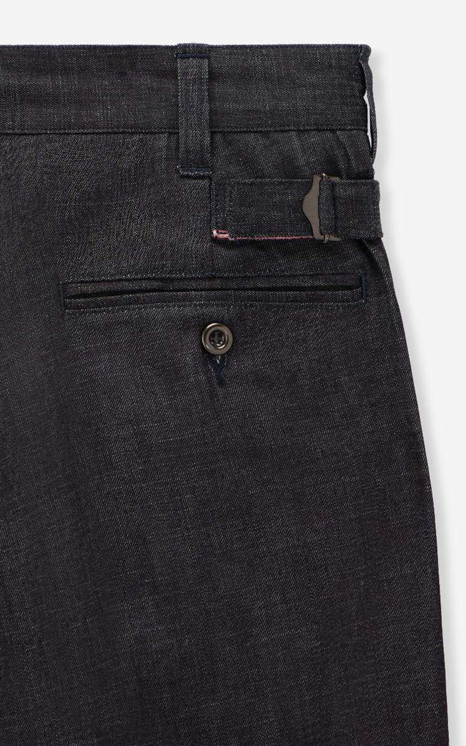 MOMOTARO JEANS MXPT6000 Pleated Selvedge Denim Trouser 8oz