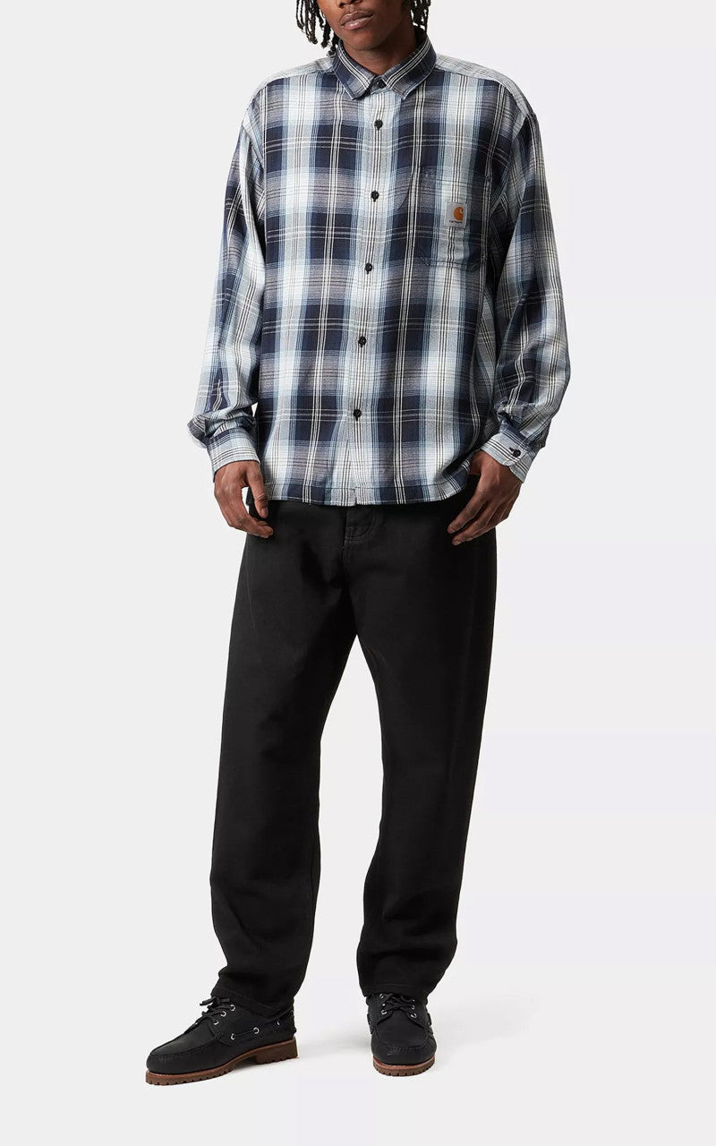 Carhartt WIP Newel Pant Maitland Denim One Wash Black