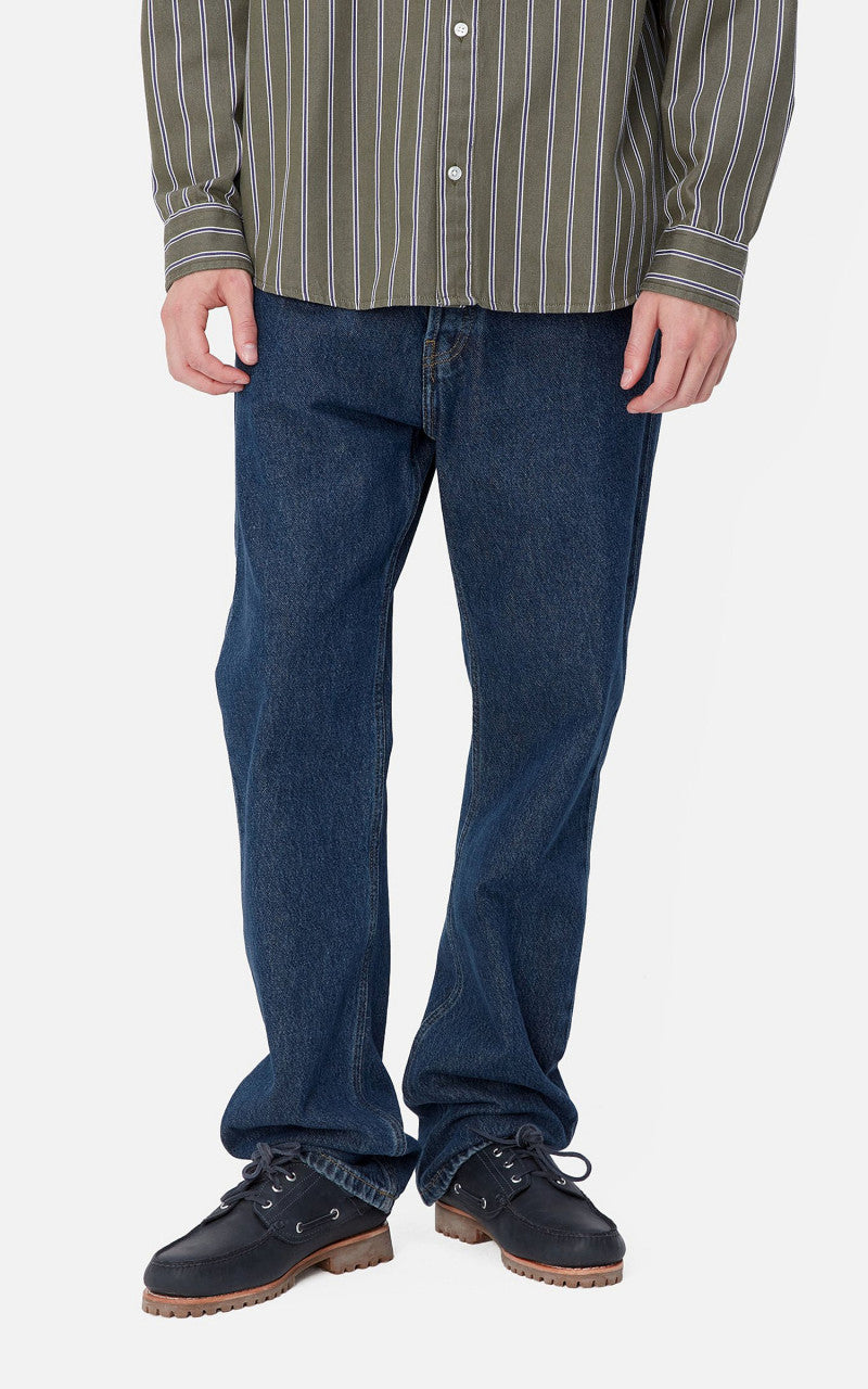 Carhartt WIP Nolan Pant Marshfield Denim Stone Washed Blue
