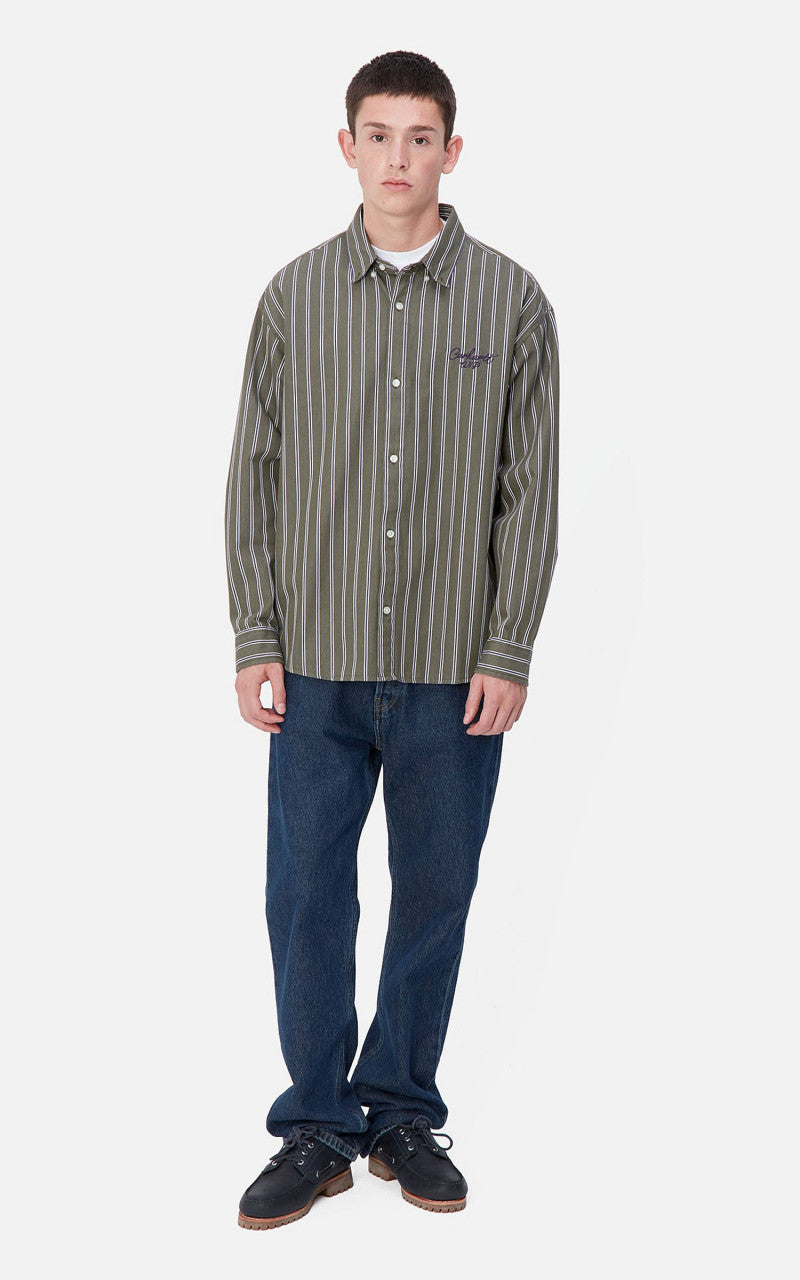 Carhartt WIP Nolan Pant Marshfield Denim Stone Washed Blue