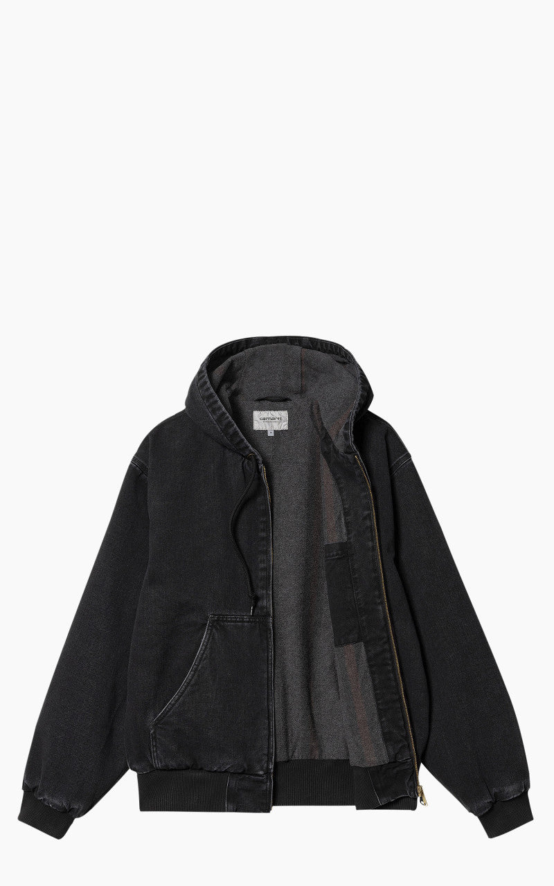 Carhartt WIP OG Active Jacket Black Stone Washed