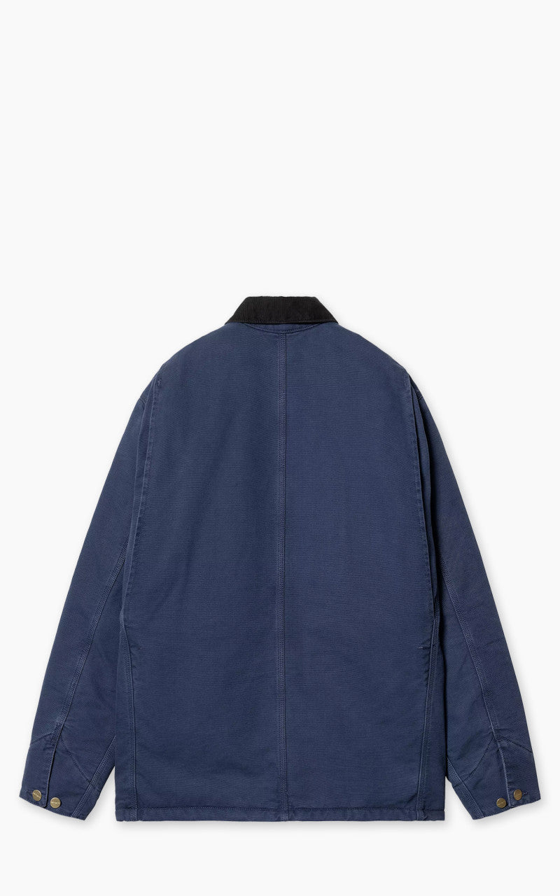 Carhartt WIP OG Chore Coat Aged Canvas Air Force Blue/Black