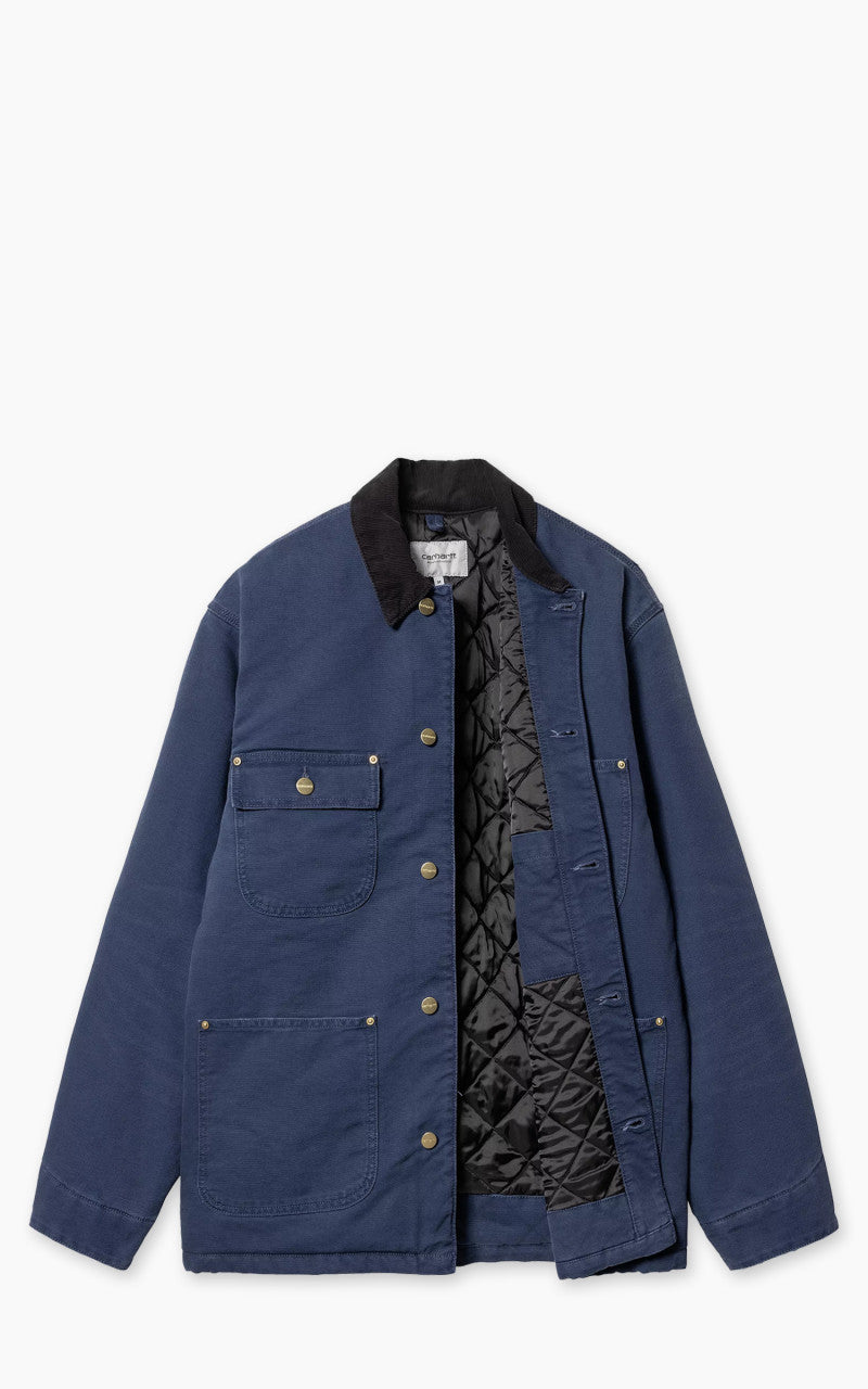 Carhartt WIP OG Chore Coat Aged Canvas Air Force Blue/Black