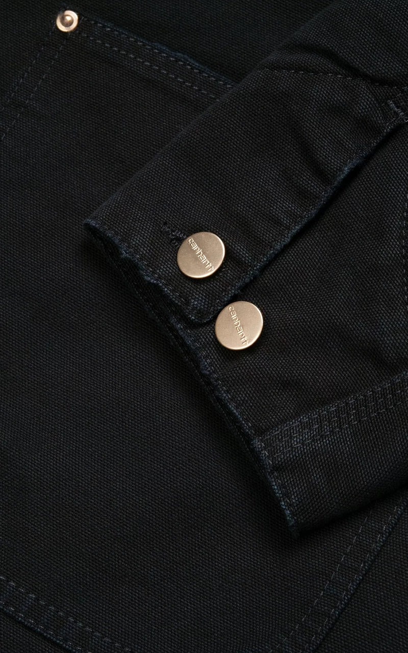Carhartt WIP OG Chore Coat Aged Canvas Black/Black