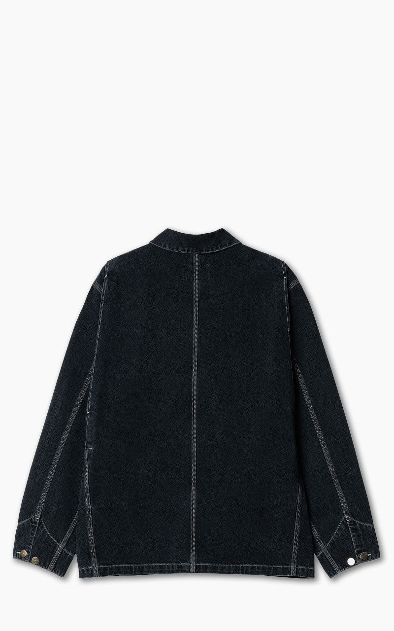 Carhartt WIP OG Chore Coat Norco Denim Heavy Stone Wash Black