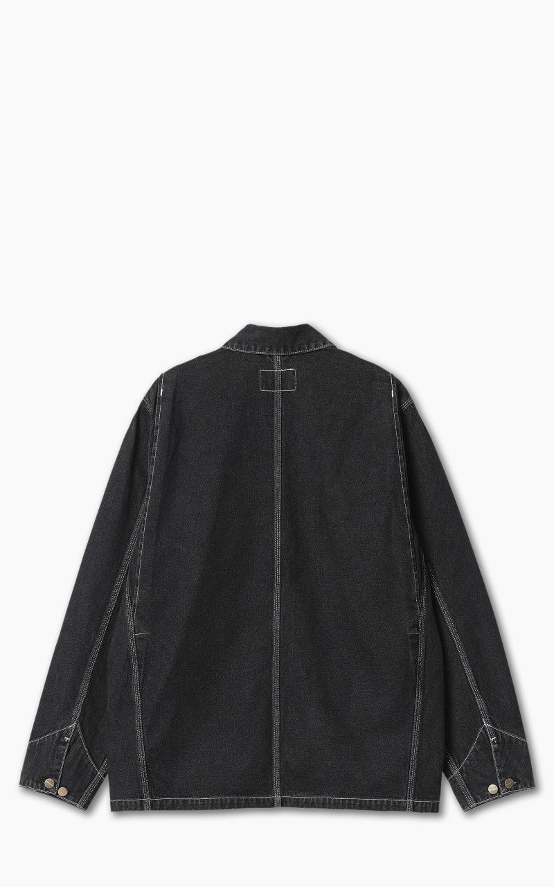 Carhartt WIP OG Chore Coat Norco Denim Black Stone Washed