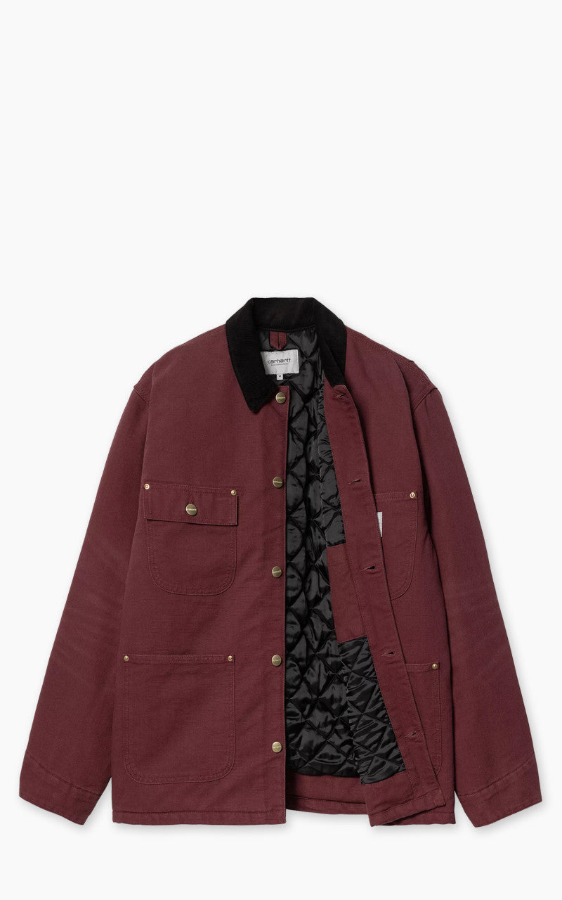 Carhartt WIP OG Chore Coat Aged Canvas Malbec/Black