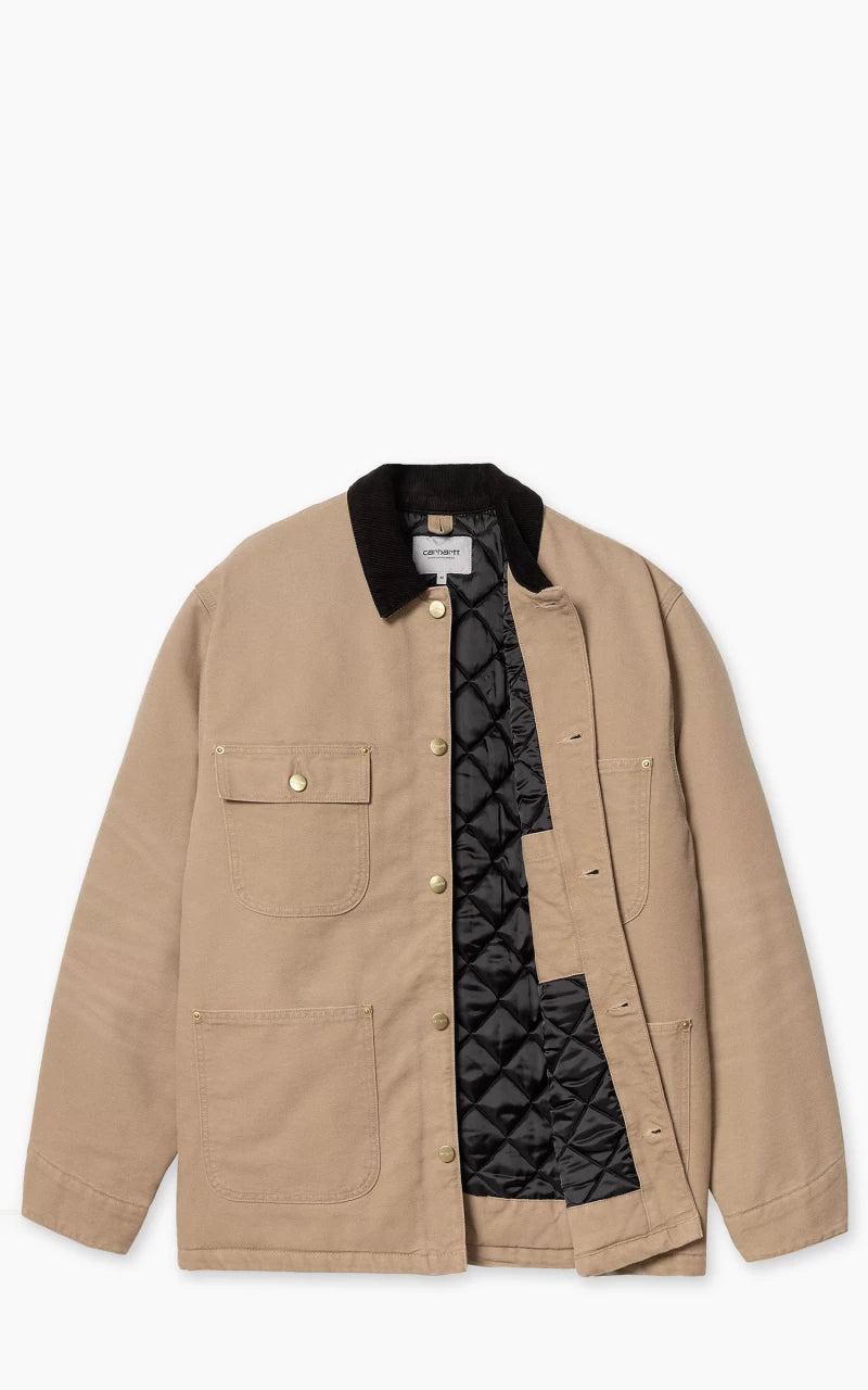 Carhartt WIP OG Chore Coat Aged Canvas Peanut/Black