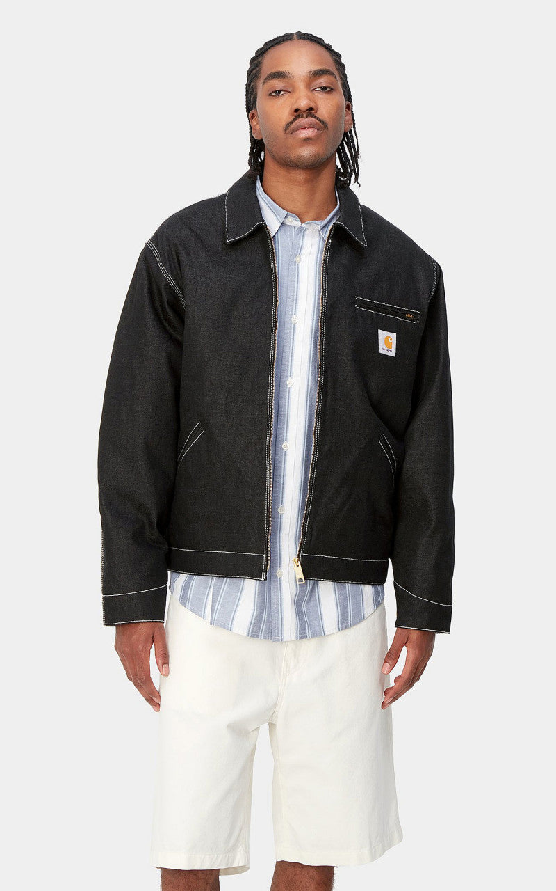 Carhartt WIP OG Detroit Jacket Norco Denim Black Rigid