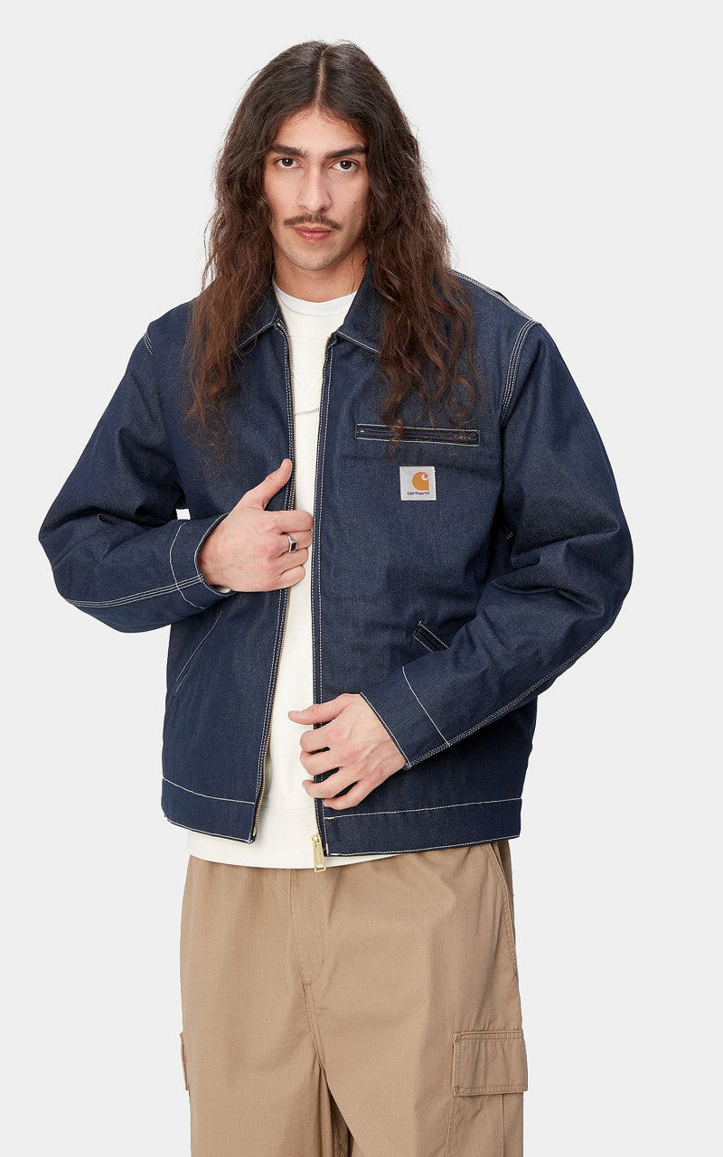Carhartt WIP OG Detroit Jacket Norco Denim Blue Rigid