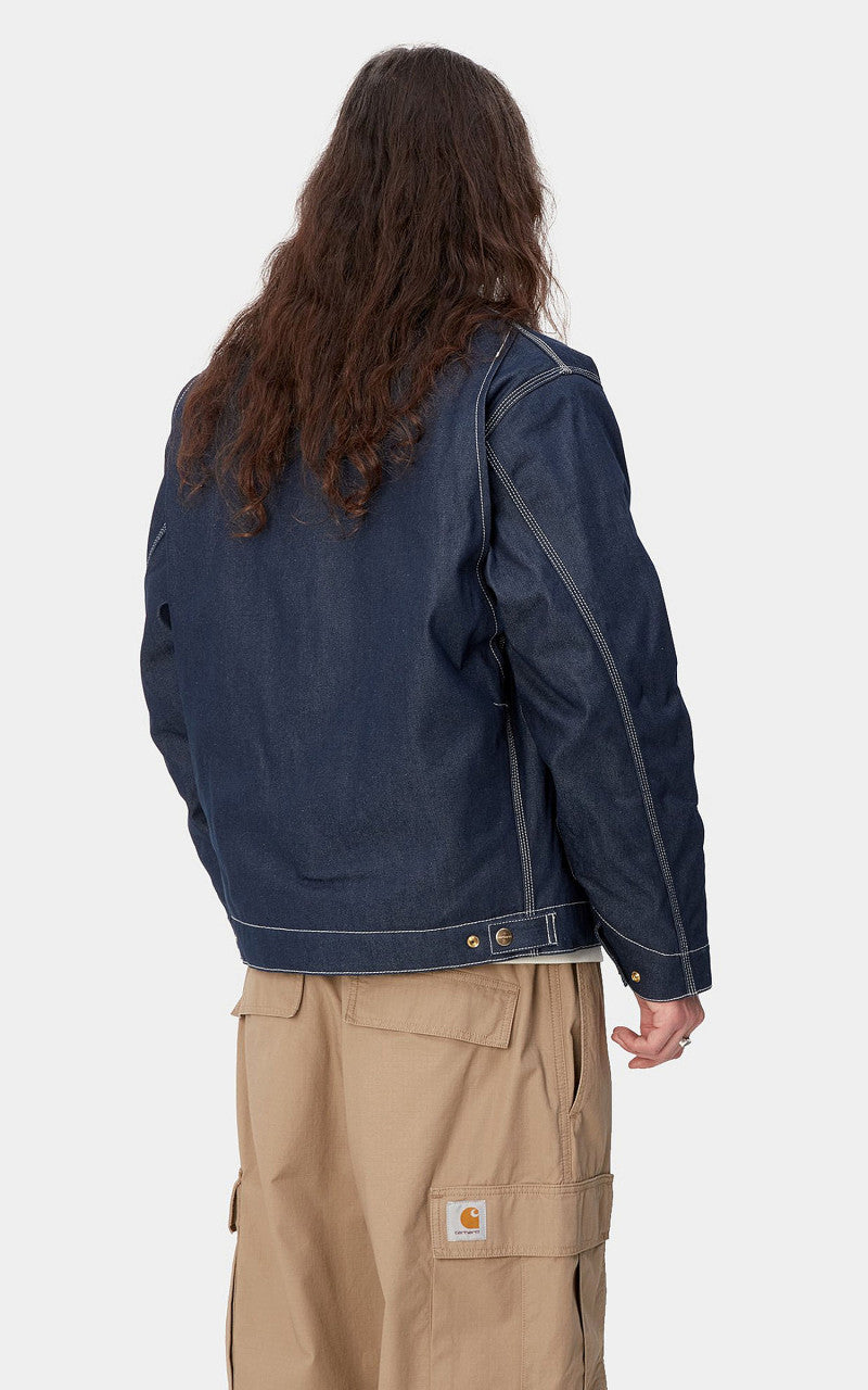 Carhartt WIP OG Detroit Jacket Norco Denim Blue Rigid