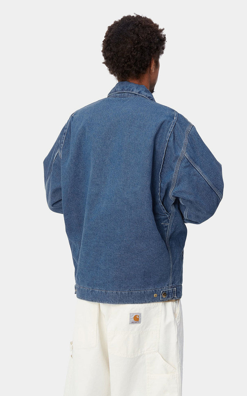 Carhartt WIP OG Detroit Jacket Norco Denim Blue Stone Washed