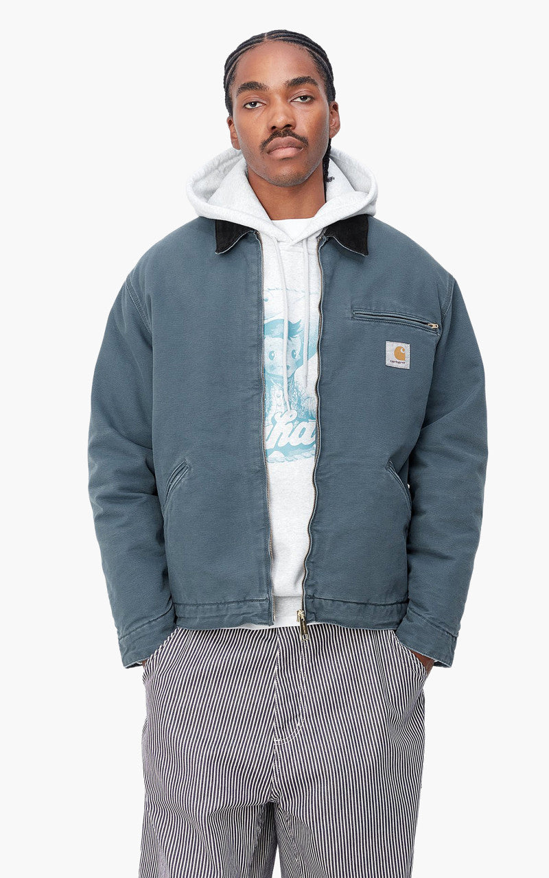 Carhartt WIP OG Detroit Jacket Aged Canvas Ore/Black