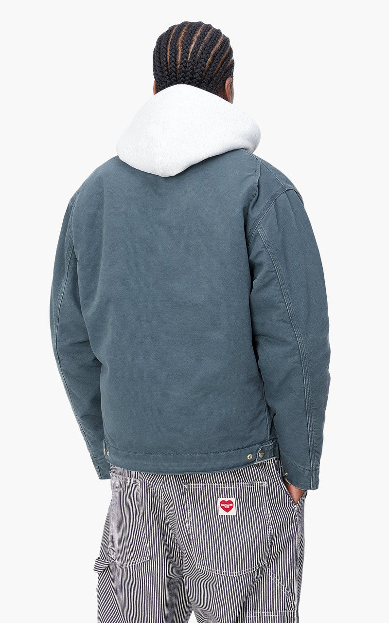 Carhartt WIP OG Detroit Jacket Aged Canvas Ore/Black