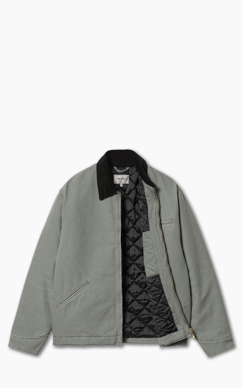 Carhartt WIP OG Detroit Jacket Aged Canvas Smoke Green