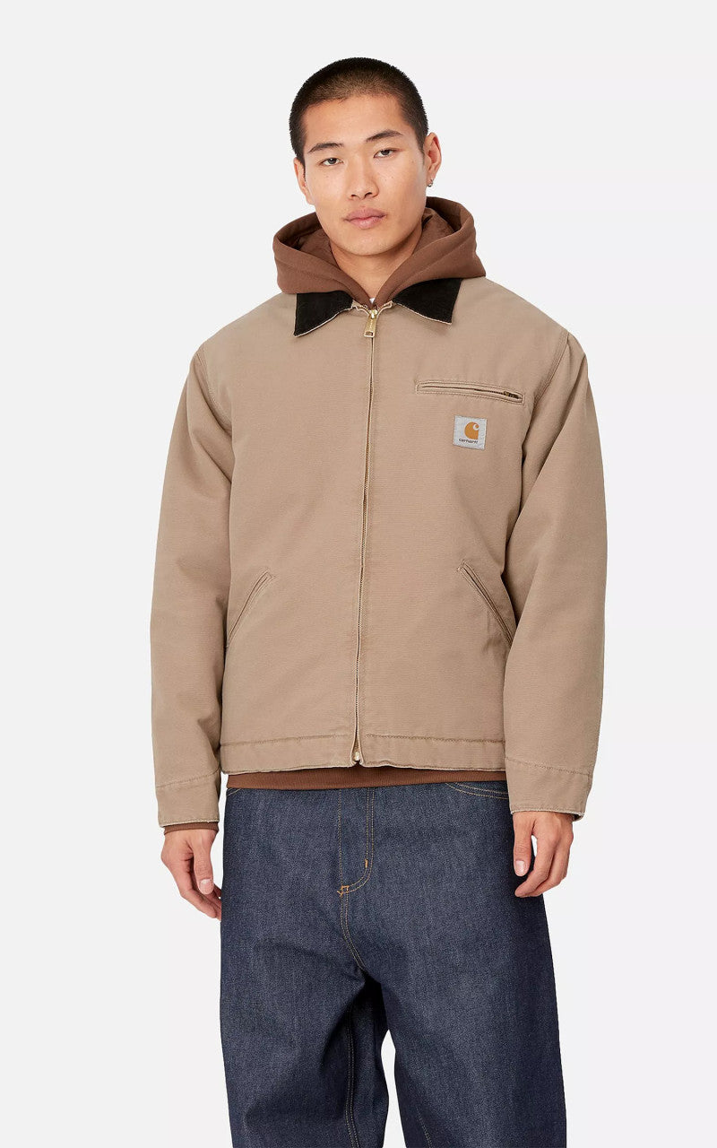Carhartt WIP OG Detroit Jacket Winter Dearborn Canvas Aged Canvas