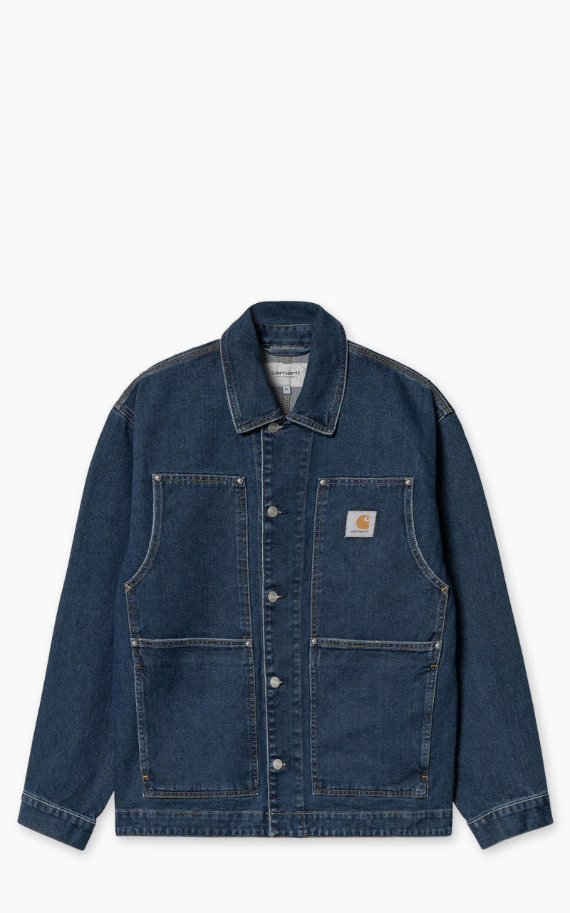 Carhartt WIP OG Double Front Jacket Maitland Denim Blue Stone Washed