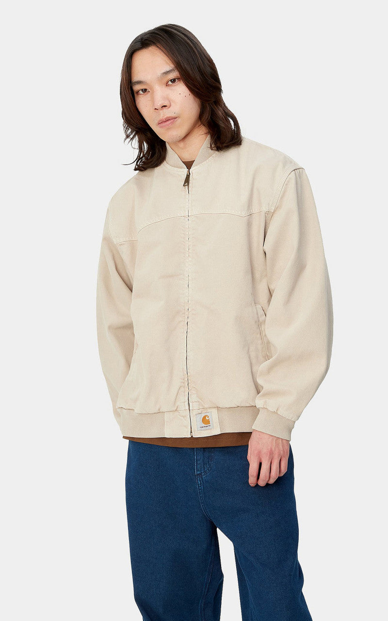 Carhartt WIP OG Santa Fe Bomber Clark Twill Tonic Stone Dyed