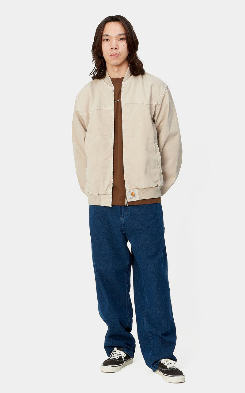 Carhartt WIP OG Santa Fe Bomber Clark Twill Tonic Stone Dyed